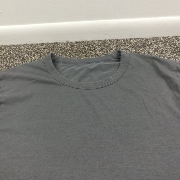 Lululemon Shirt 5 Year Basic Crewneck Gray Mens Medium - Picture 1 of 6